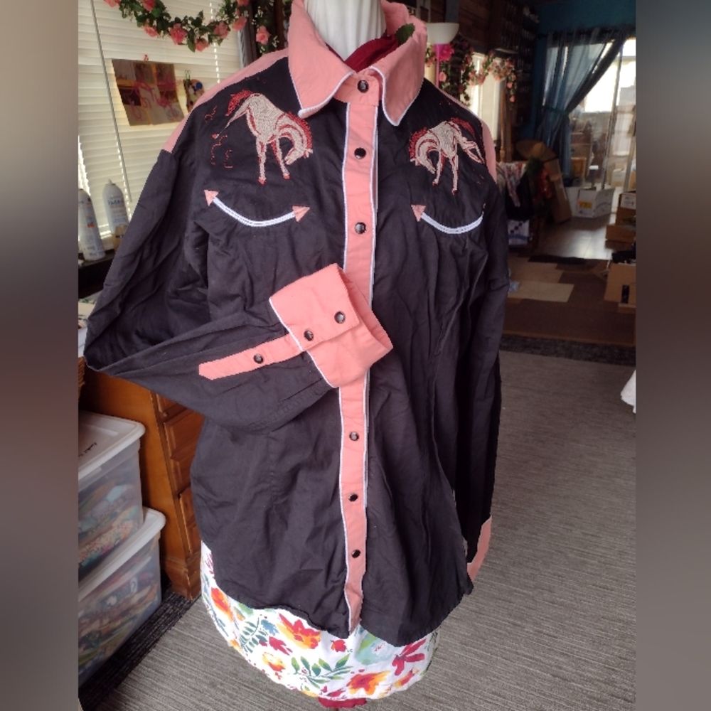 Woman's western shirt XL